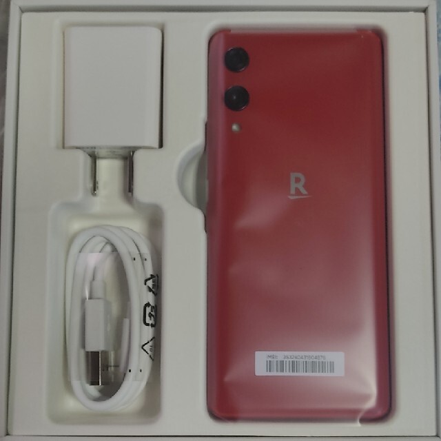 Rakuten(ラクテン)の新品通電確認のみ Rakuten Hand RED 楽天ハンド スマホ/家電/カメラのスマートフォン/携帯電話(スマートフォン本体)の商品写真