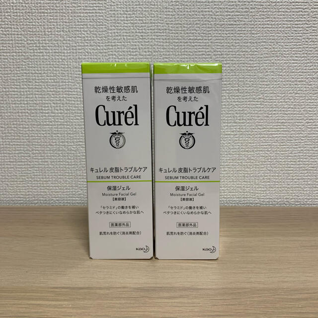 Curel(キュレル)の【2本】花王 curel キュレル 皮脂トラブルケア保湿ジェル 120ml コスメ/美容のスキンケア/基礎化粧品(保湿ジェル)の商品写真