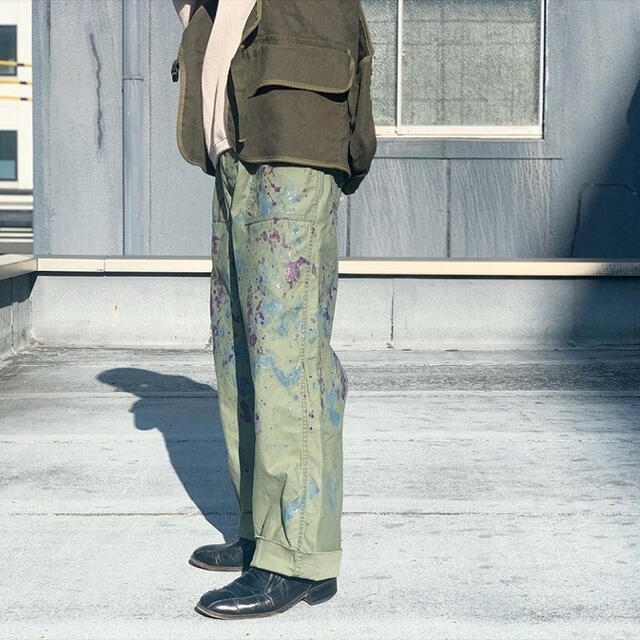 Needles(ニードルス)のNEEDLES Fatigue Pant - Back Sateen メンズのパンツ(ワークパンツ/カーゴパンツ)の商品写真