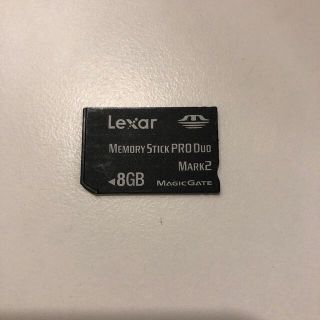 レキサー(Lexar)のMEMORY STICK PRO DUO 8GB(PC周辺機器)