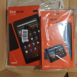 新品未開封 FIREHD10 本体  カバーのセット 最新世代 定価19000(タブレット)