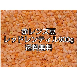 レッドレンティル900g/Red Lentil・赤レンズ豆・乾燥豆(米/穀物)