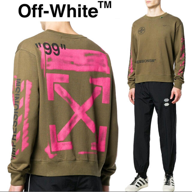 オフホワイト　OFF-WHITE パーカー/スエット