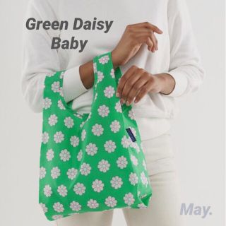 ロンハーマン(Ron Herman)の【BAGGU】グリーン デイジー ベビー Daisy Baby バグー 緑(エコバッグ)