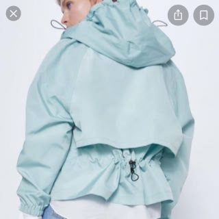 ザラ(ZARA)のZARA マウンテンパーカー　ミント　(マウンテンパーカー)