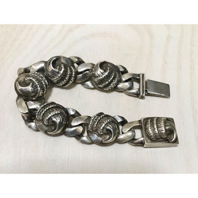 Chrome Hearts(クロムハーツ)のクロムハーツ　クロウリンク　シルバーブレスレット　Chrome Hearts  メンズのアクセサリー(ブレスレット)の商品写真