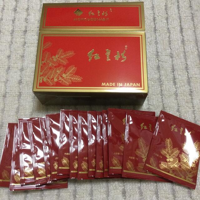 NEW限定品】 紅豆杉2g✖️30包2箱 2023年2月15日正規販売店から購入