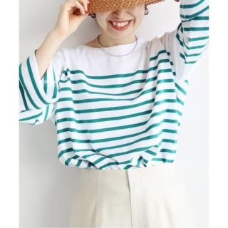 イエナ(IENA)のtommo様専用🌷21SS美品バスクボーダー ワイドプルオーバー(カットソー(長袖/七分))