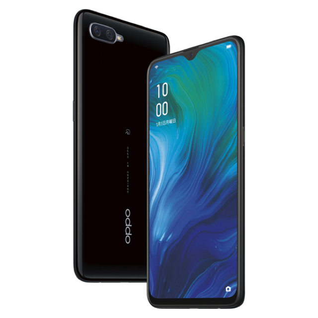 新品 OPPO Reno A ブラック 6GB 64GB CPH1983BK