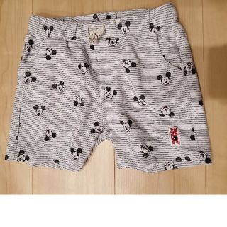 ザラキッズ(ZARA KIDS)のキッズ　短パン  ミッキー柄　ZARA BABY 110(パンツ/スパッツ)