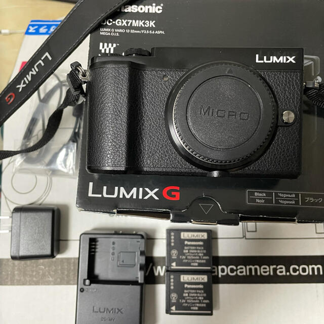 2年保証』 Panasonic - LUMIX DC-GX7MK3 ボディ ミラーレス一眼