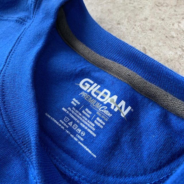 GILDAN(ギルタン)のGILDAN プレーンスウェット 無地 ブルー トレーナー メンズのトップス(スウェット)の商品写真