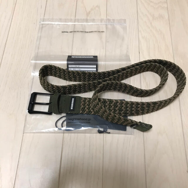 NEIGHBORHOOD(ネイバーフッド)のNEIGHBORHOOD 21SS BRAID / P-BELT メンズのファッション小物(ベルト)の商品写真