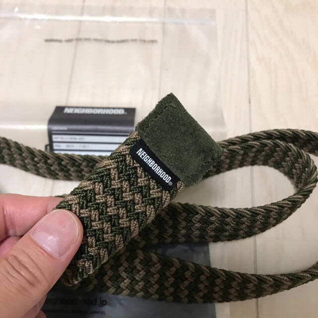 NEIGHBORHOOD(ネイバーフッド)のNEIGHBORHOOD 21SS BRAID / P-BELT メンズのファッション小物(ベルト)の商品写真