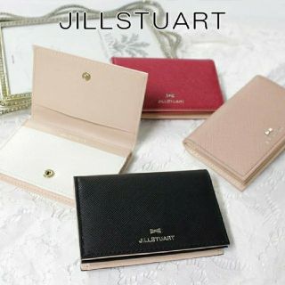 ジルスチュアート(JILLSTUART)の新品 JILLSTUART 牛革名刺入れ カードケース(名刺入れ/定期入れ)