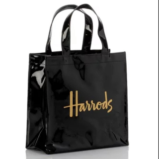 ハロッズ(Harrods)のハロッズ Signature Shopper Bag Small bk(トートバッグ)