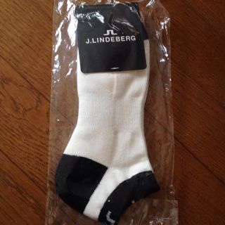 ジェイリンドバーグ(J.LINDEBERG)の新品☆靴下 (ソックス)