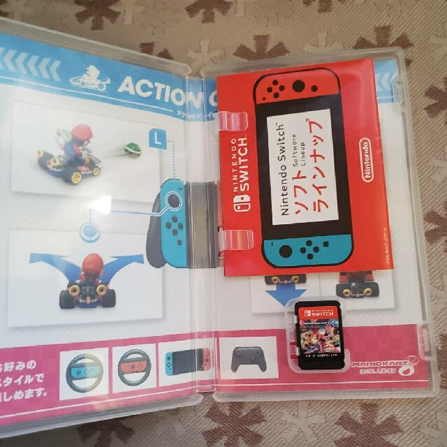 マリオカート8 デラックス Switch エンタメ/ホビーのゲームソフト/ゲーム機本体(家庭用ゲームソフト)の商品写真