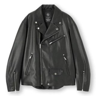 アンダーカバー  UB2B4201 Leather Biker Jacket ダブルライダースレザージャケット メンズ 4