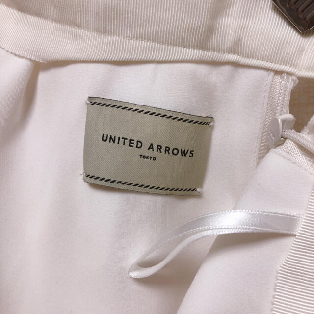 UNITED ARROWS(ユナイテッドアローズ)のUnitedArrows レースシフォンプリーツスカート レディースのスカート(ひざ丈スカート)の商品写真