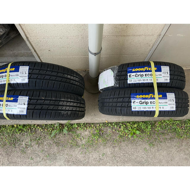 Goodyear(グッドイヤー)の155 65 14 サマータイヤ 自動車/バイクの自動車(タイヤ)の商品写真