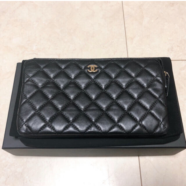 CHANEL(シャネル)の✴︎専用です✴︎シャネル　ポーチ　長財布 レディースのファッション小物(ポーチ)の商品写真