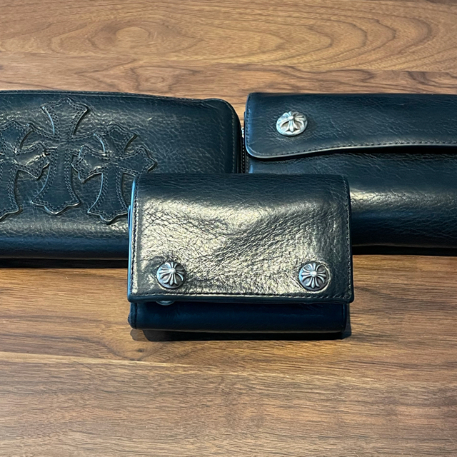 超特価SALE開催! Chrome Hearts - クロムハーツ 3フォールド 折り財布