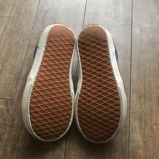 VANS(ヴァンズ)のバンズ VANS 17cm パープル キッズ/ベビー/マタニティのキッズ靴/シューズ(15cm~)(スニーカー)の商品写真