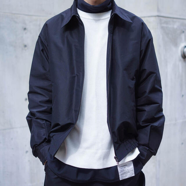 カラーブラック︎︎19ss COMOLI コットンシルクスウィングトップ size2 カラーブラック︎︎19ss COMOLI コットンシルクスウィングトップ size2