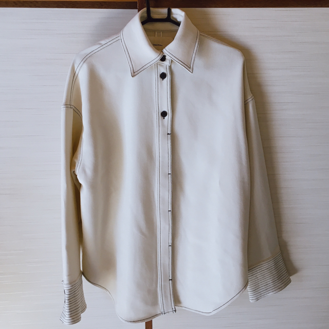 TODAYFUL(トゥデイフル)のTODAYFUL Stitch Wool Shirts ステッチウールシャツ レディースのトップス(シャツ/ブラウス(長袖/七分))の商品写真