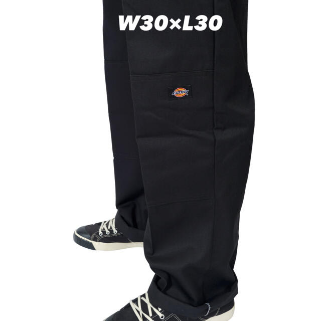 W38L30 Dickies85283BK? ダブルニー ディッキーズ