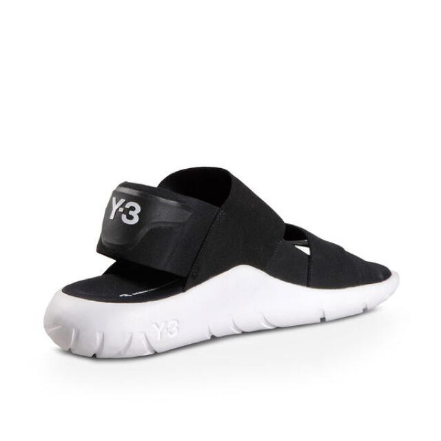 Y-3 QASA SANDAL BLACK/WHITE 27.5cm