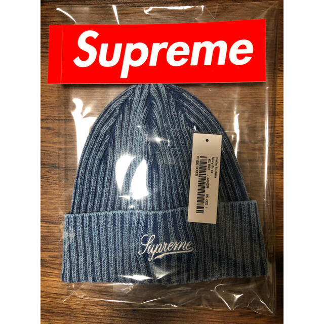 新品 21ss supreme Bleached Rib Beanie 正規品