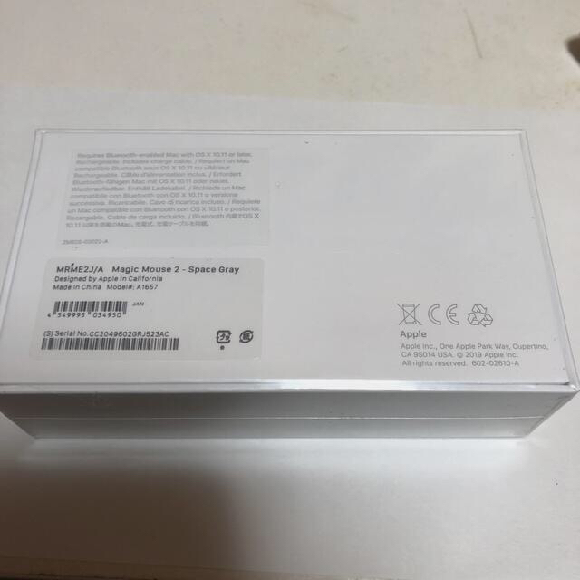 Mac (Apple) - 【 Apple 純正 】Magic mouse 2 スペースグレイ 新品未 ...