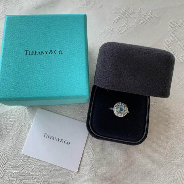 Tiffany & Co.(ティファニー)の新品　未使用　ティファニー　ソレスト　アクアマリンダイヤリング レディースのアクセサリー(リング(指輪))の商品写真