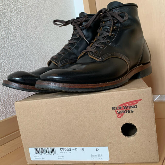 特価】 REDWING - REDWING ベックマンフラットボックス 8D 9060 茶芯