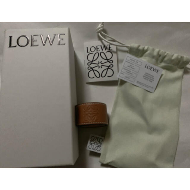 LOEWE バングル☆未使用　ロエベ  タン