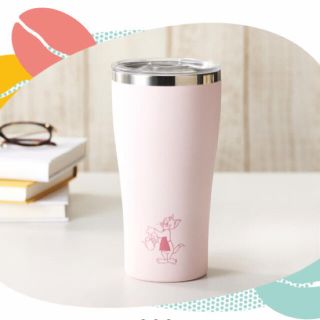 タリーズコーヒー(TULLY'S COFFEE)のタリーズ トムとジェリー ステンレスタンブラー（ピンク）オンライン限定(タンブラー)