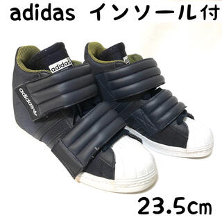 アディダス(adidas)のadidas アディダス ベルクロ　ハイカット　インソール付　23.5cm(スニーカー)