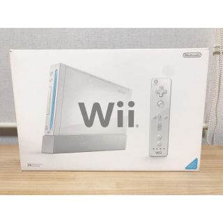 ウィー(Wii)の任天堂Nintendo Wii RVL-S-WD 完品・ほぼ未使用　動作確認済み(家庭用ゲーム機本体)