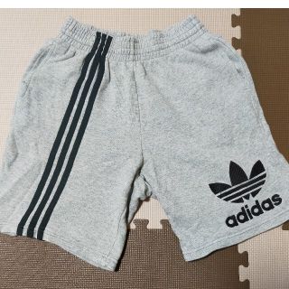 アディダス(adidas)の☆adidas アディダス スエット ハーフパンツ グレー L(ショートパンツ)