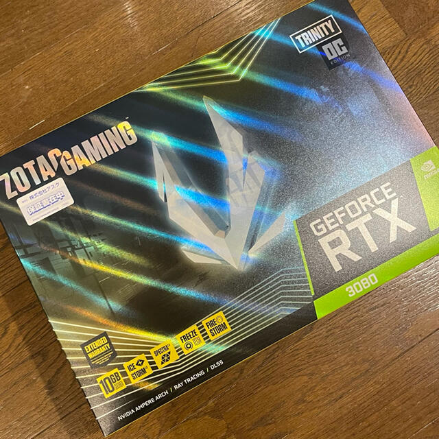 ZOTAC GAMING Geforce RTX 3080 OC Trinity スマホ/家電/カメラのPC/タブレット(PCパーツ)の商品写真