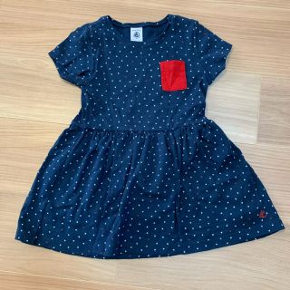 プチバトー(PETIT BATEAU)のプチバトー　ワンピース　4ans/104cm(ワンピース)