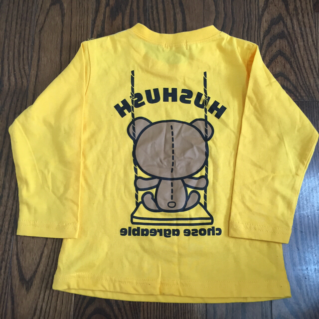 HusHush(ハッシュアッシュ)の☆ゆん様専用☆ 新品・未使用 HusHusH 長袖Tシャツ 90 キッズ/ベビー/マタニティのキッズ服男の子用(90cm~)(Tシャツ/カットソー)の商品写真