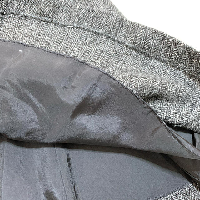 4℃(ヨンドシー)の4℃ テーラードジャケット×ドレステリア ツィードフレアスカート セットアップ レディースのフォーマル/ドレス(スーツ)の商品写真