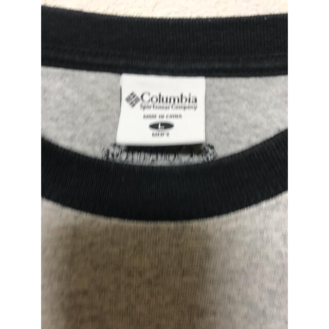 Columbia(コロンビア)のColumbia コロンビア デカロゴ バックロゴ刺繍 ゆるダボ ロンT   L メンズのトップス(Tシャツ/カットソー(七分/長袖))の商品写真