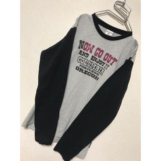 コロンビア(Columbia)のColumbia コロンビア デカロゴ バックロゴ刺繍 ゆるダボ ロンT   L(Tシャツ/カットソー(七分/長袖))