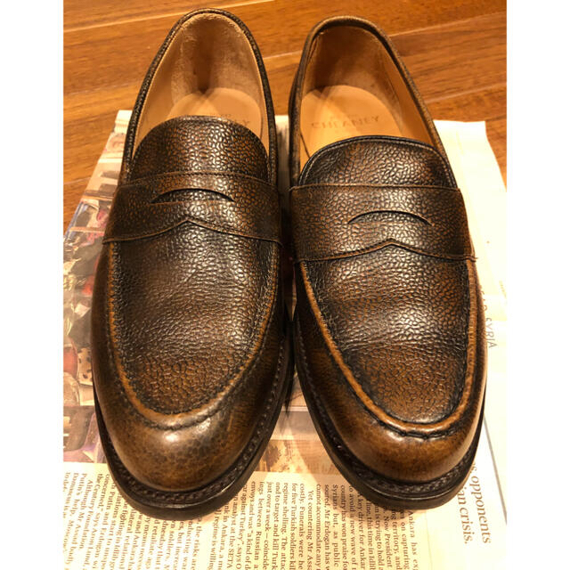 新品) Cheaney チーニー ローファーUK8.0 F