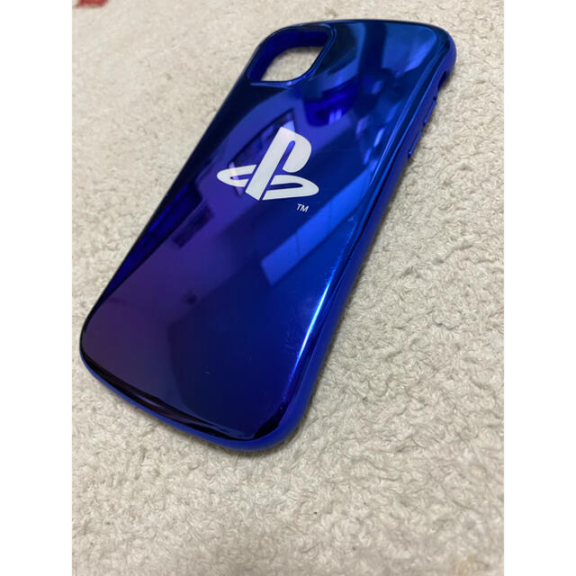 PlayStation(プレイステーション)の送料込み iPhone11 promax play stationロゴ ブルー  スマホ/家電/カメラのスマホアクセサリー(iPhoneケース)の商品写真