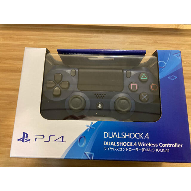 家庭用ゲーム機本体PS4 純正ワイヤレスコントローラー DUALSHOCK4 ミッドナイトブルー